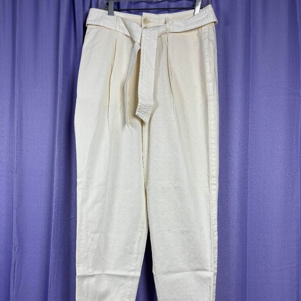 Free People Off White Trousers